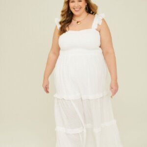 Arula Layna Ruffle Maxi Dress 2X
